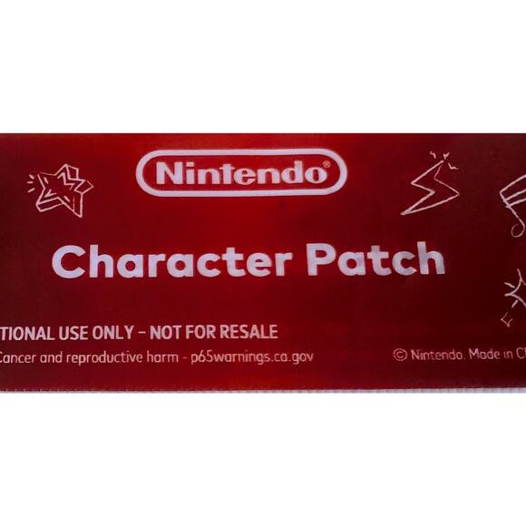 Nintendo 3M Sealed Promo Character Patch Luigi - Picture 4 of 4